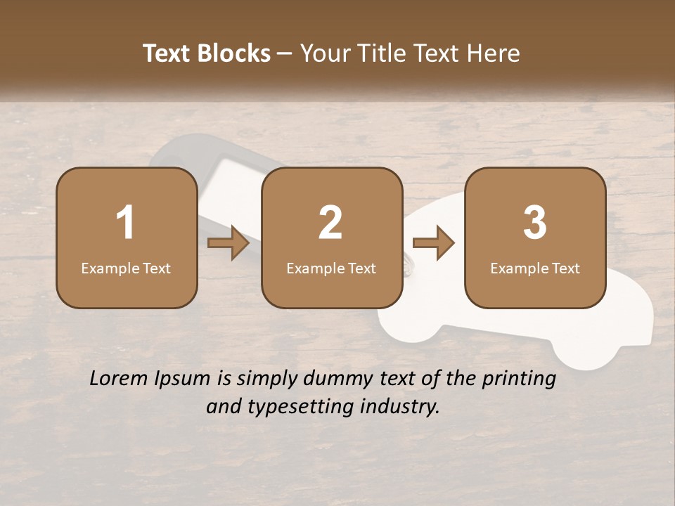 Car Keys PowerPoint Template