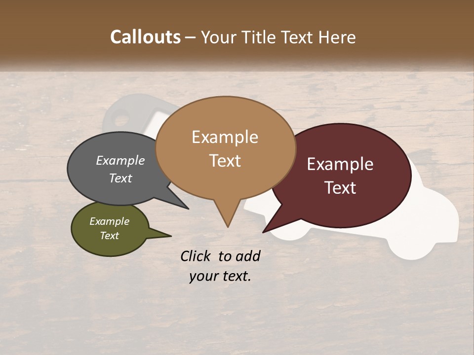 Car Keys PowerPoint Template