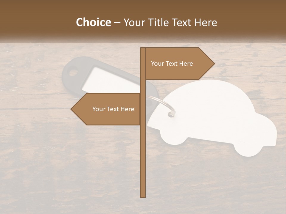 Car Keys PowerPoint Template
