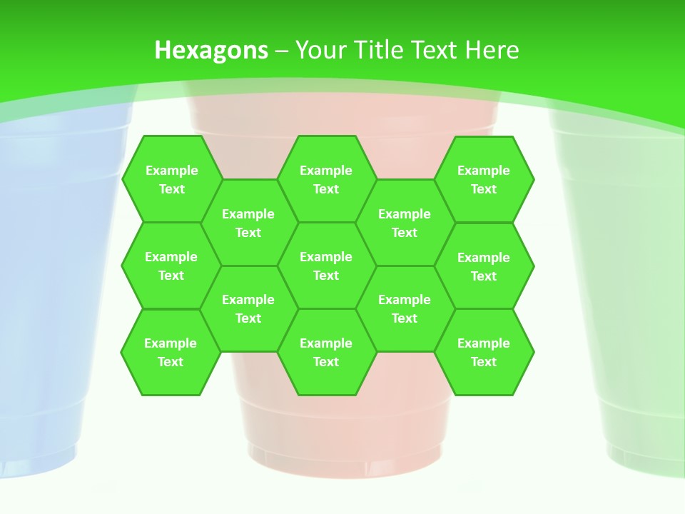 Plastic Cups PowerPoint Template