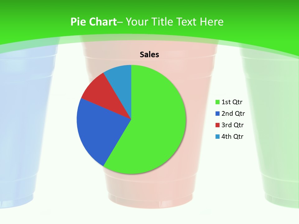 Plastic Cups PowerPoint Template