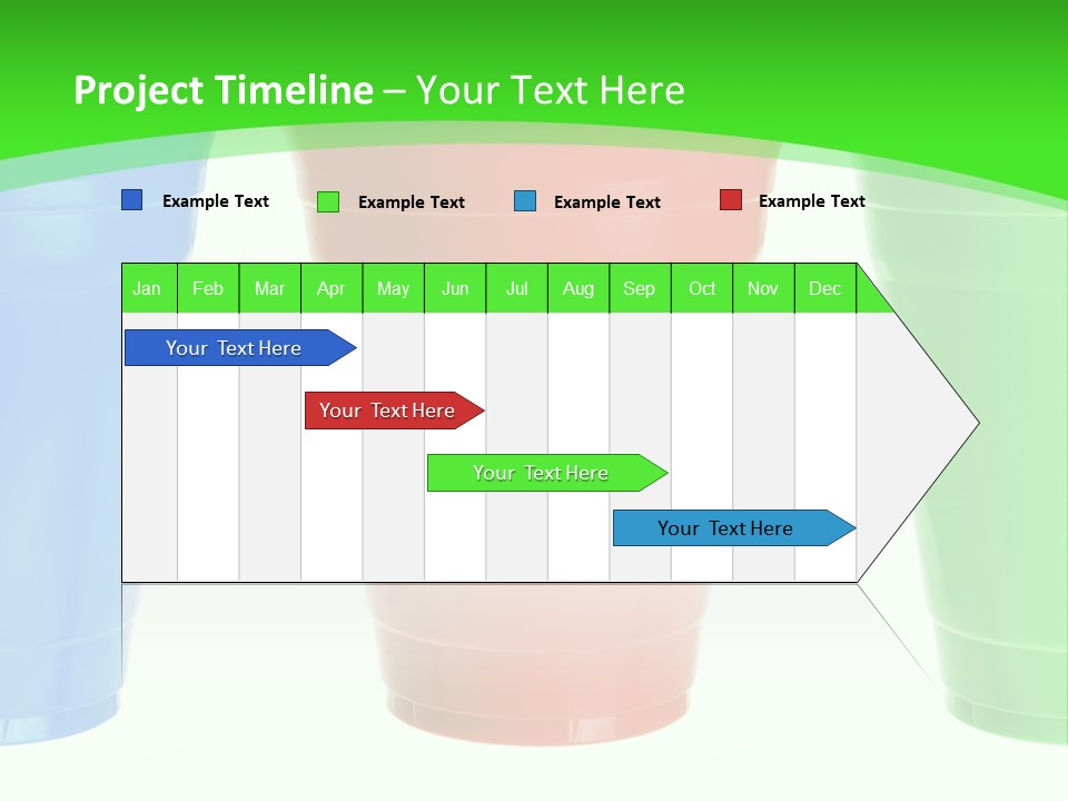 Plastic Cups PowerPoint Template