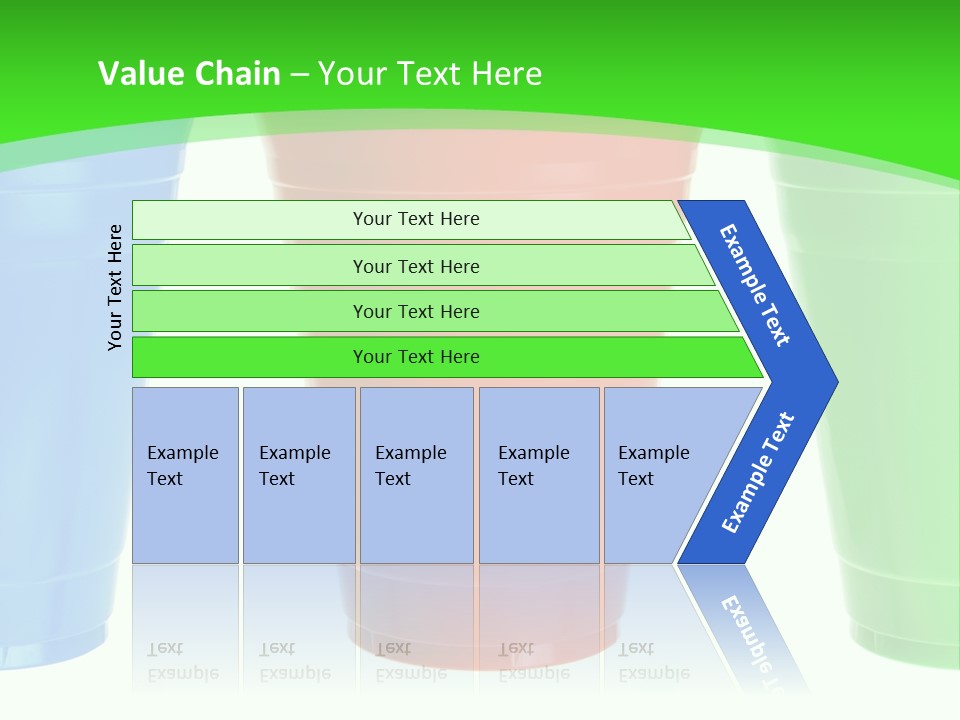 Plastic Cups PowerPoint Template