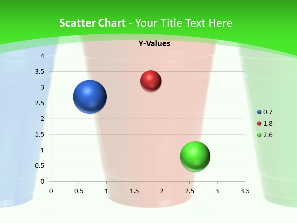 Plastic Cups PowerPoint Template
