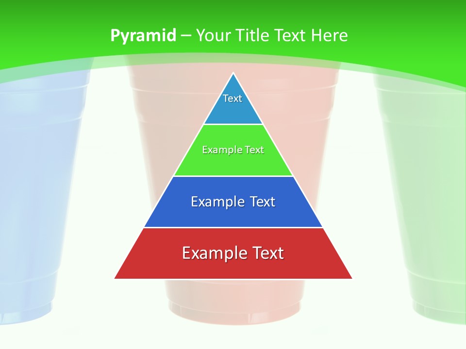 Plastic Cups PowerPoint Template
