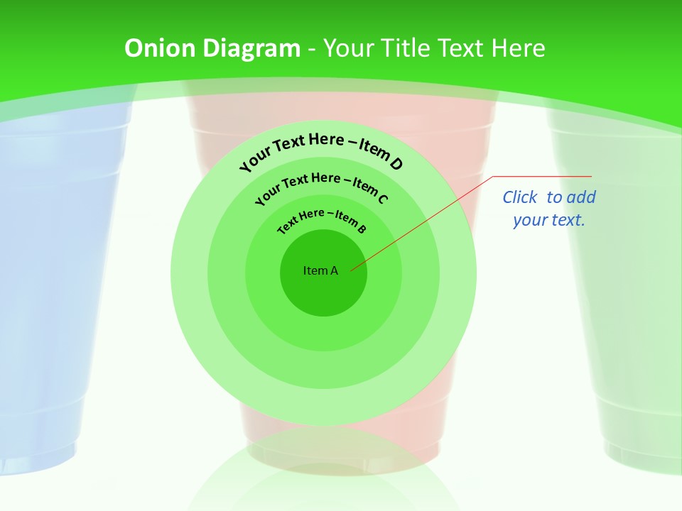 Plastic Cups PowerPoint Template