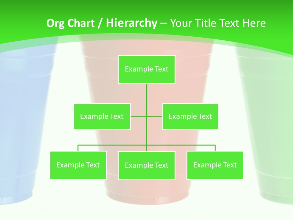 Plastic Cups PowerPoint Template
