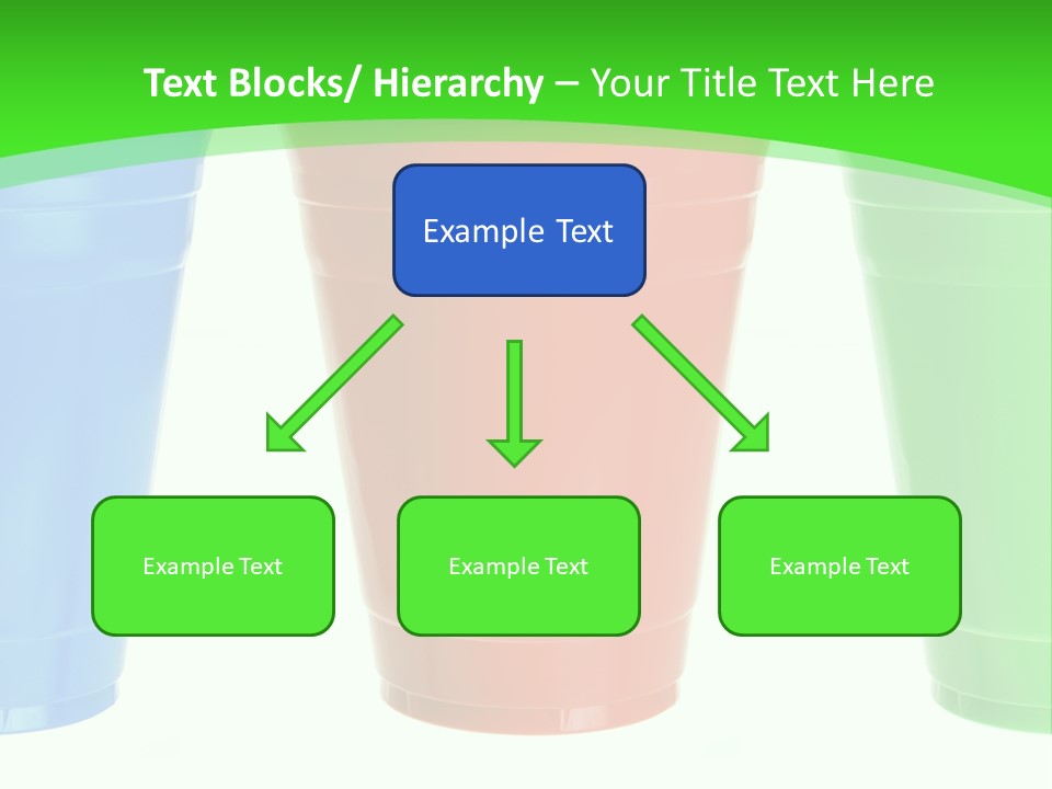 Plastic Cups PowerPoint Template