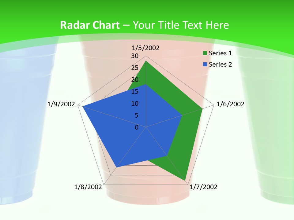 Plastic Cups PowerPoint Template