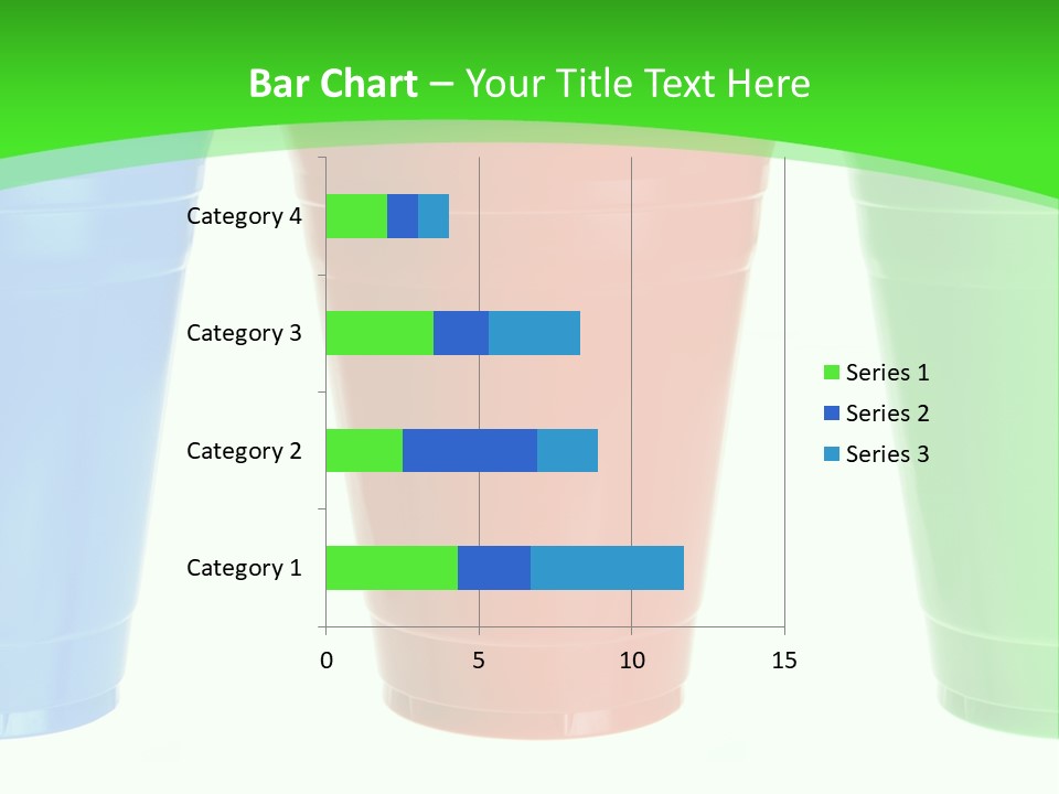 Plastic Cups PowerPoint Template