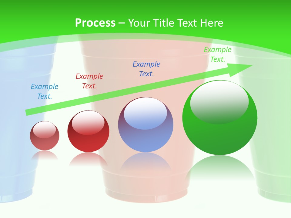 Plastic Cups PowerPoint Template
