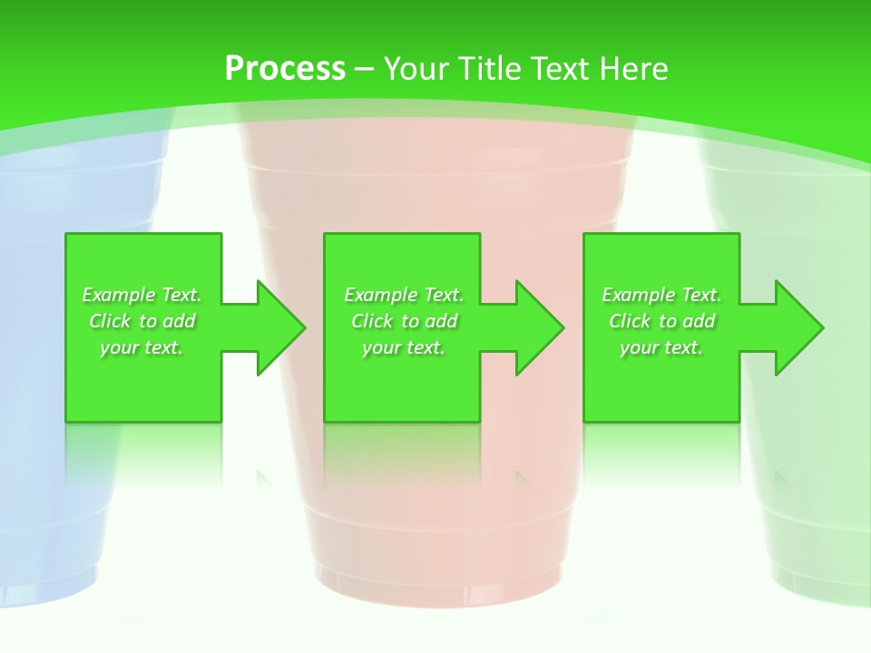 Plastic Cups PowerPoint Template