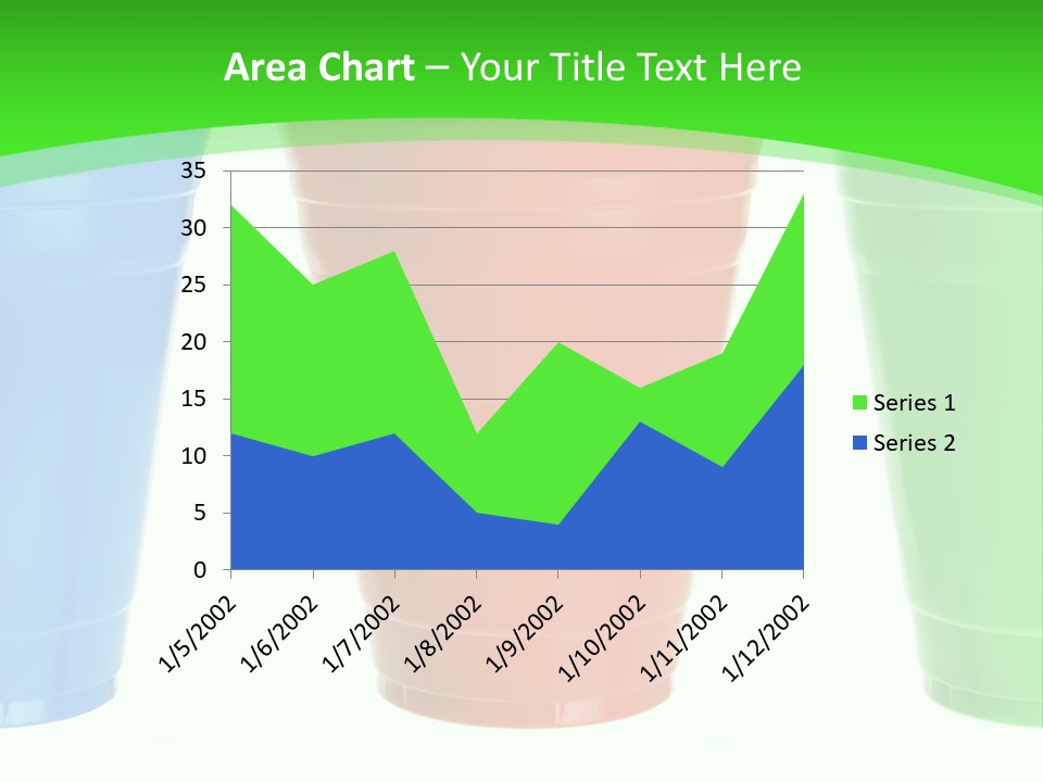 Plastic Cups PowerPoint Template
