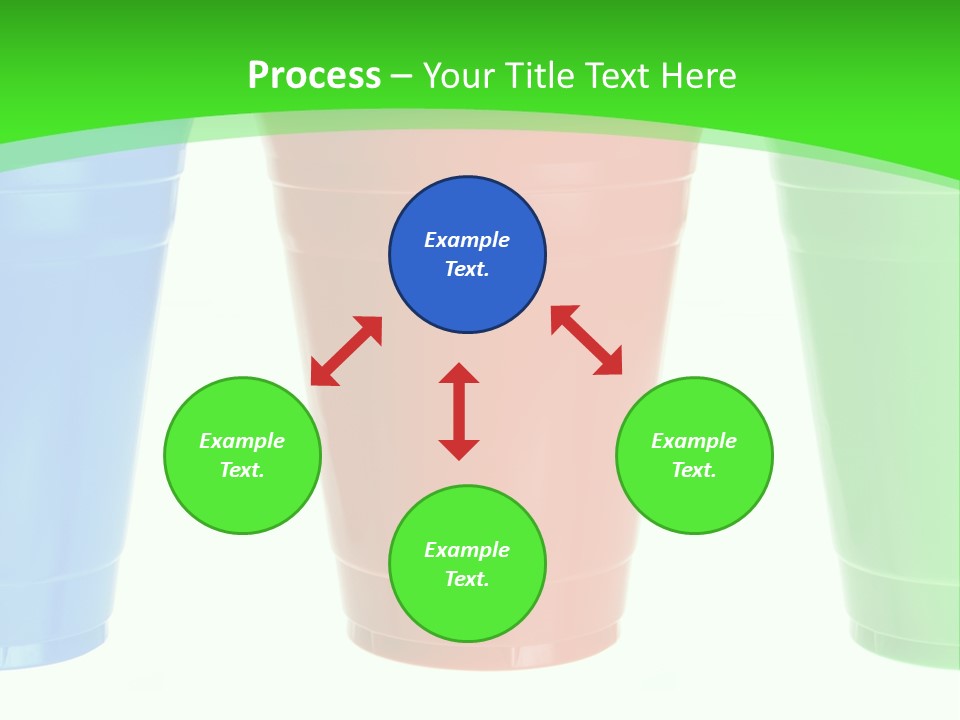Plastic Cups PowerPoint Template