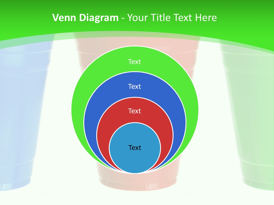 Plastic Cups PowerPoint Template