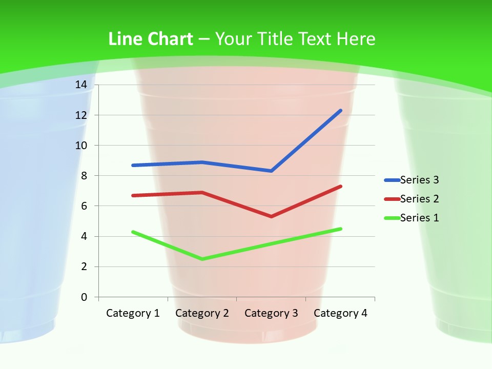 Plastic Cups PowerPoint Template