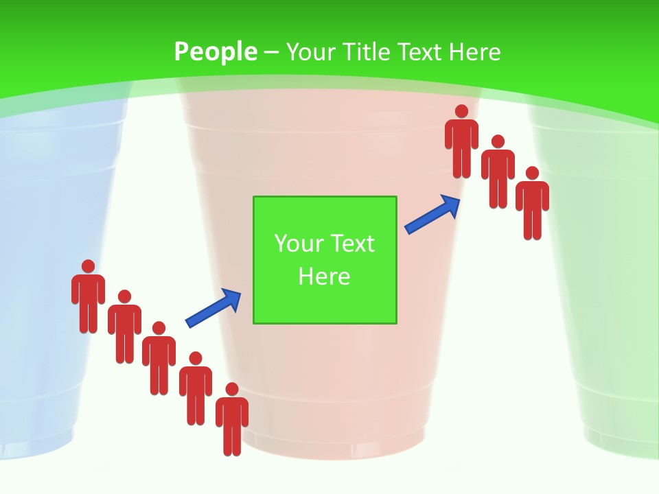 Plastic Cups PowerPoint Template