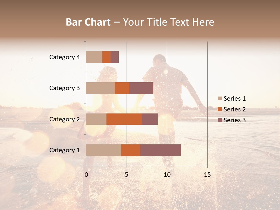 Run Across The Sea PowerPoint Template