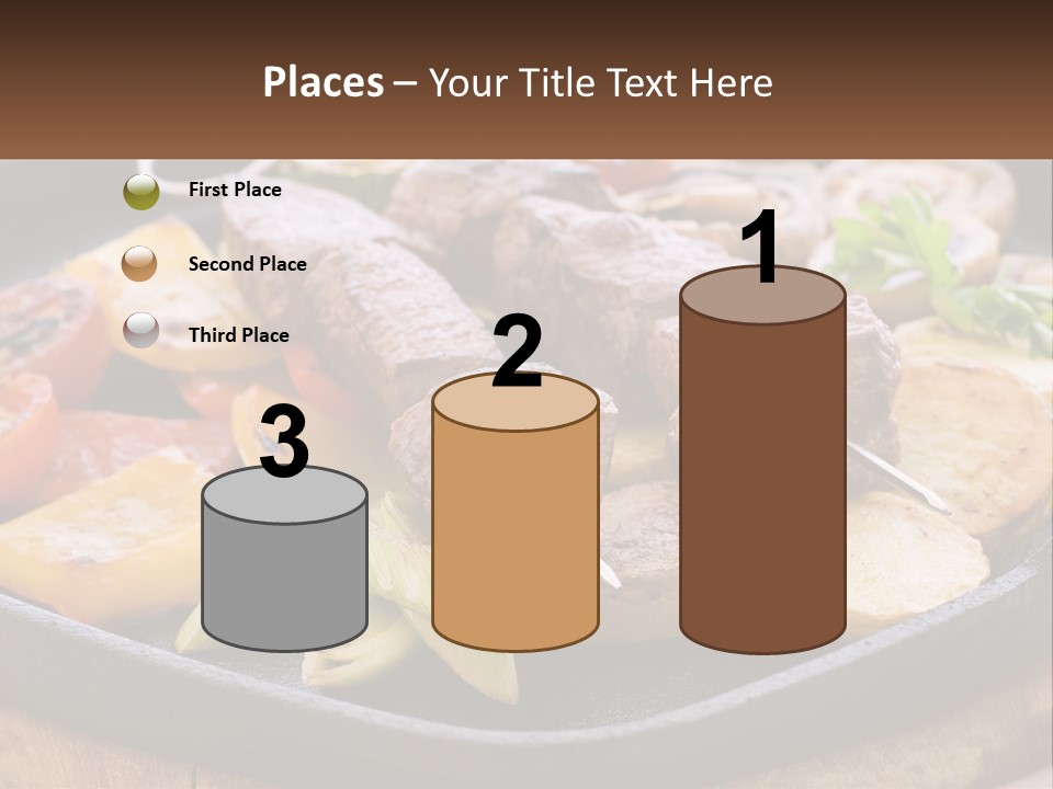 Skewers And Potatoes PowerPoint Template