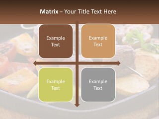Skewers And Potatoes PowerPoint Template