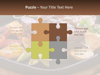 Skewers And Potatoes PowerPoint Template