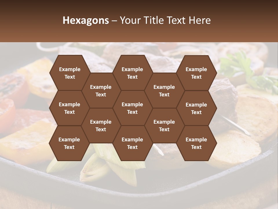 Skewers And Potatoes PowerPoint Template
