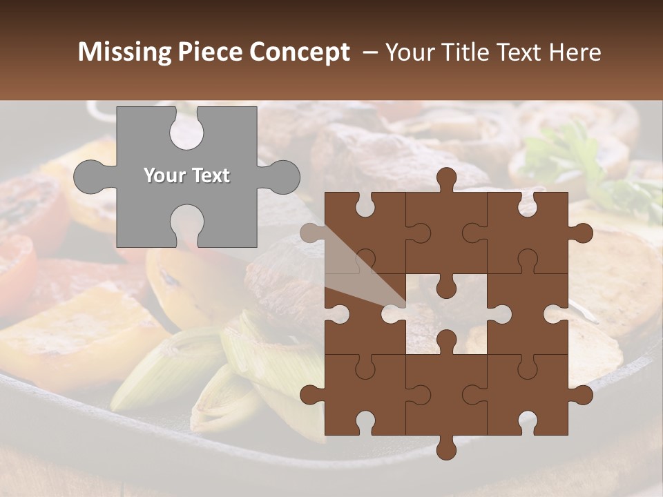 Skewers And Potatoes PowerPoint Template
