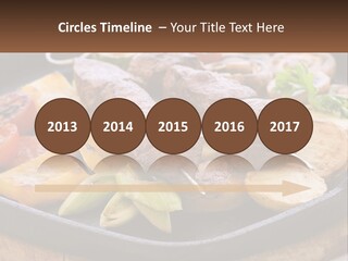 Skewers And Potatoes PowerPoint Template