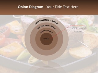 Skewers And Potatoes PowerPoint Template