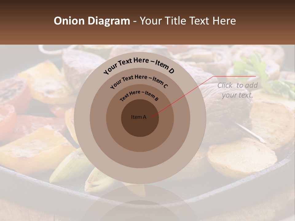 Skewers And Potatoes PowerPoint Template