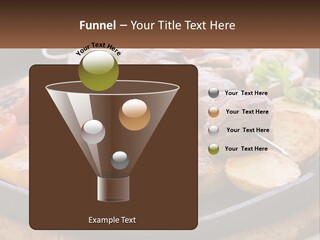 Skewers And Potatoes PowerPoint Template