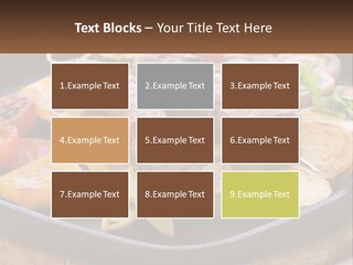 Skewers And Potatoes PowerPoint Template