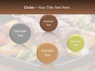 Skewers And Potatoes PowerPoint Template