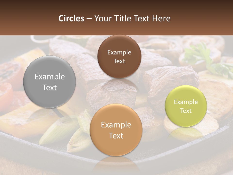 Skewers And Potatoes PowerPoint Template