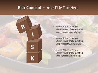Skewers And Potatoes PowerPoint Template