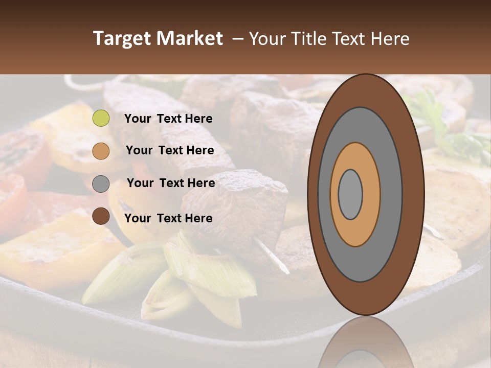 Skewers And Potatoes PowerPoint Template