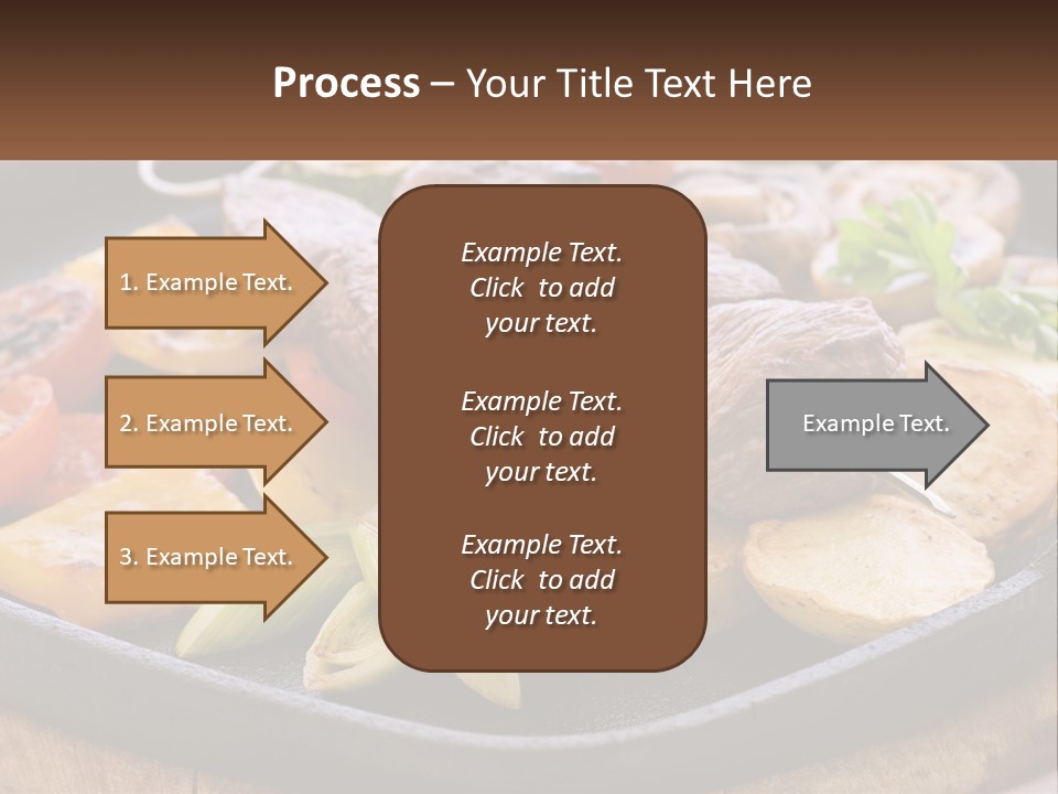 Skewers And Potatoes PowerPoint Template