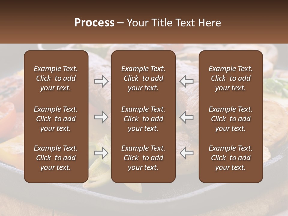 Skewers And Potatoes PowerPoint Template