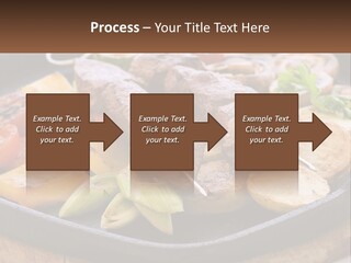 Skewers And Potatoes PowerPoint Template