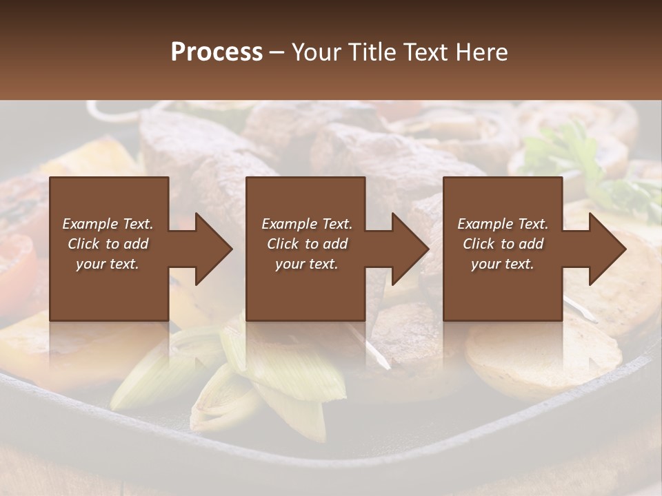 Skewers And Potatoes PowerPoint Template