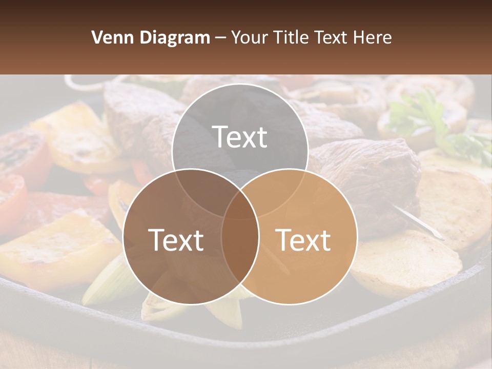 Skewers And Potatoes PowerPoint Template