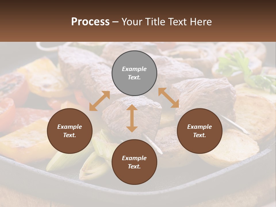 Skewers And Potatoes PowerPoint Template