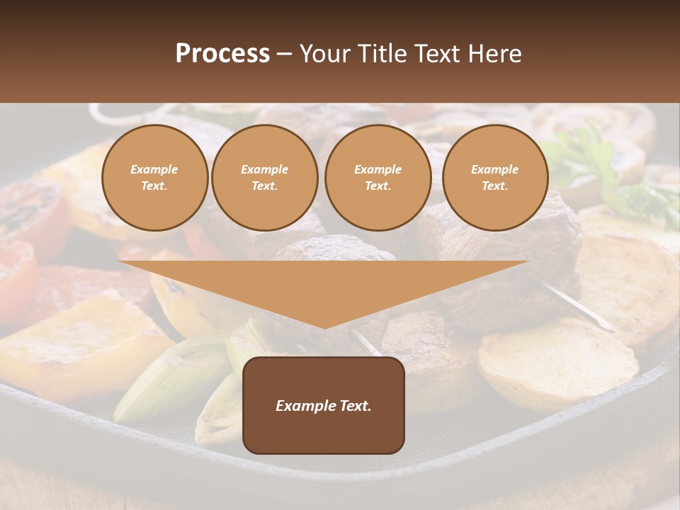 Skewers And Potatoes PowerPoint Template