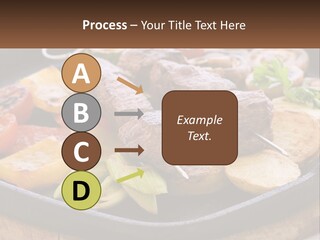 Skewers And Potatoes PowerPoint Template