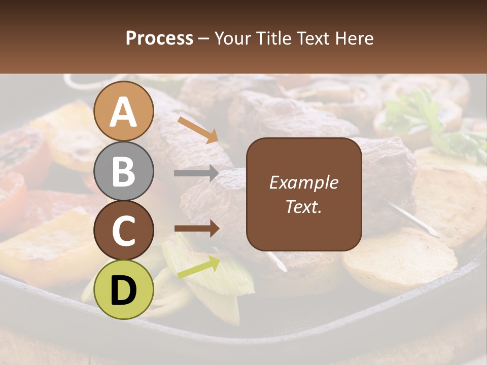 Skewers And Potatoes PowerPoint Template