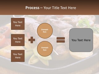 Skewers And Potatoes PowerPoint Template