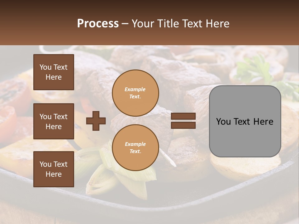 Skewers And Potatoes PowerPoint Template