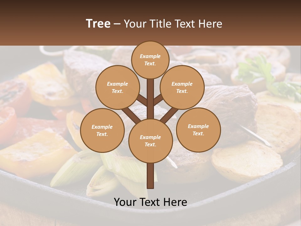 Skewers And Potatoes PowerPoint Template