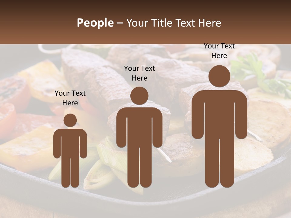 Skewers And Potatoes PowerPoint Template