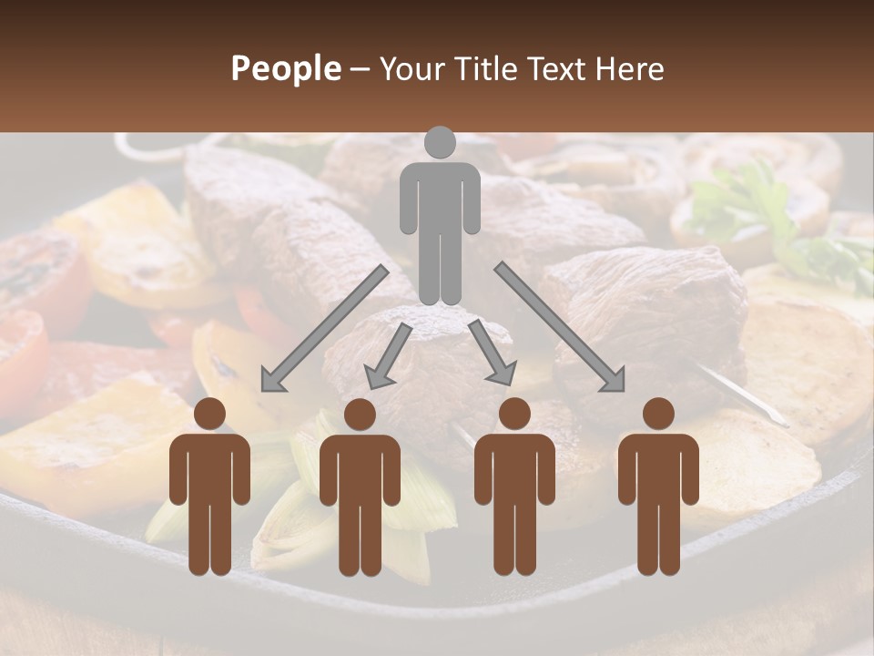 Skewers And Potatoes PowerPoint Template